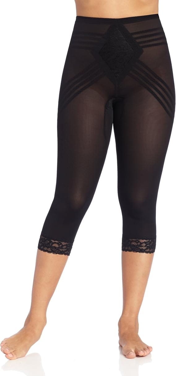 Style 6269 | Breathable Waistline Capri Pant Liner | Power Mesh Fabric | Firm to Extra Firm Support