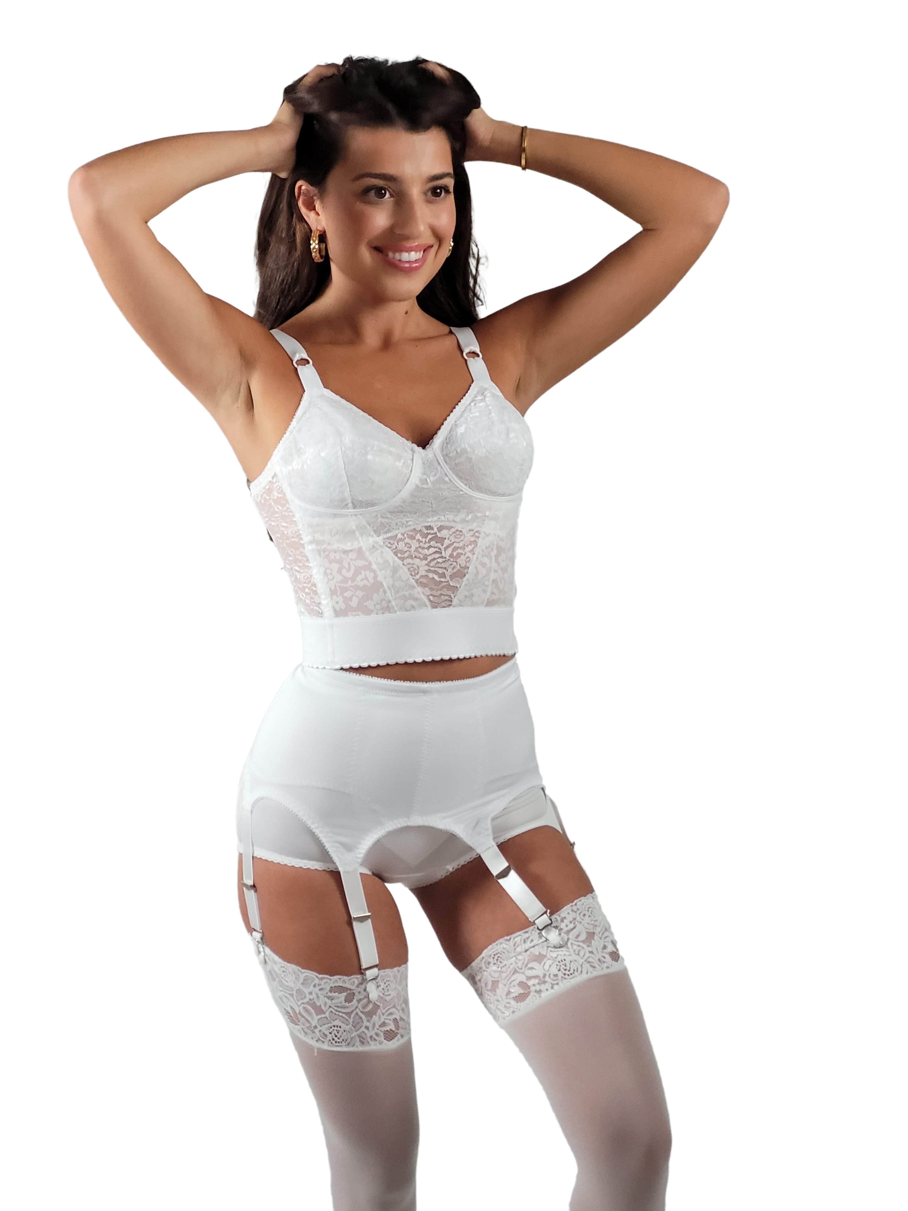 Style 72522 | Garter Belt | Six Metal Garters | Moderate Shaping & Tummy Control
