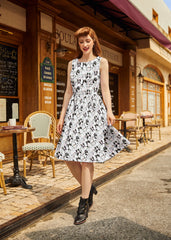 Fabulous Felines Vintage Dress