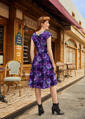 Dragonfly Floral Greta Dress