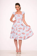 Car Hop Swing Dress