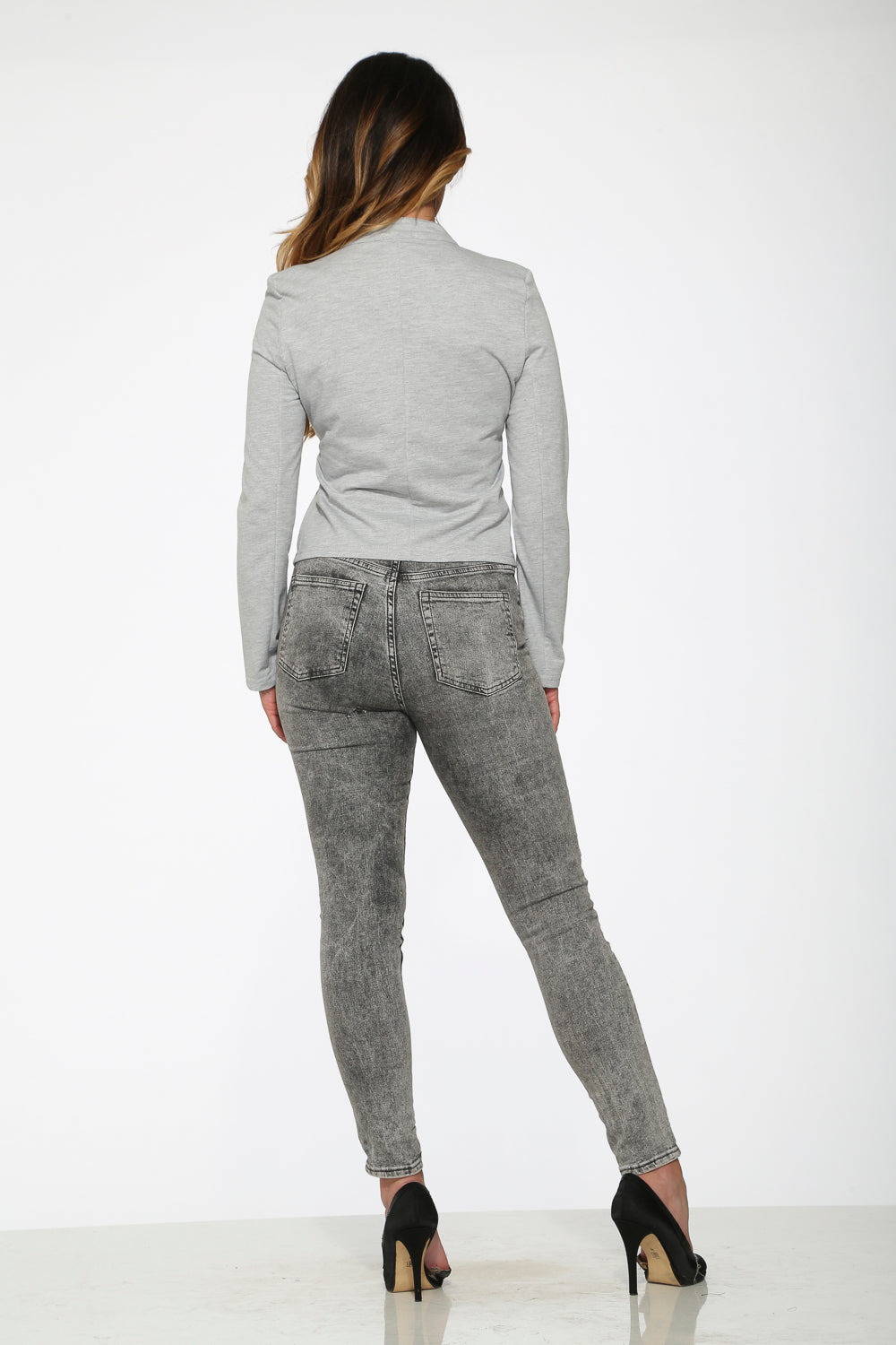 Grey Military Jacket