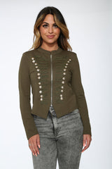 Olive Military Jacket