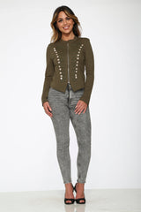 Olive Military Jacket