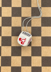 Cherry Slot Machine Dice Pendant