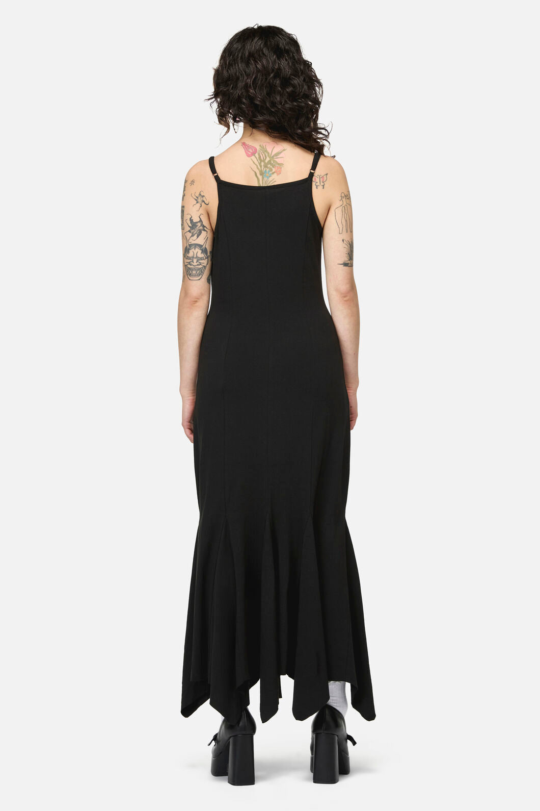Naiad Goth Maxi Dress