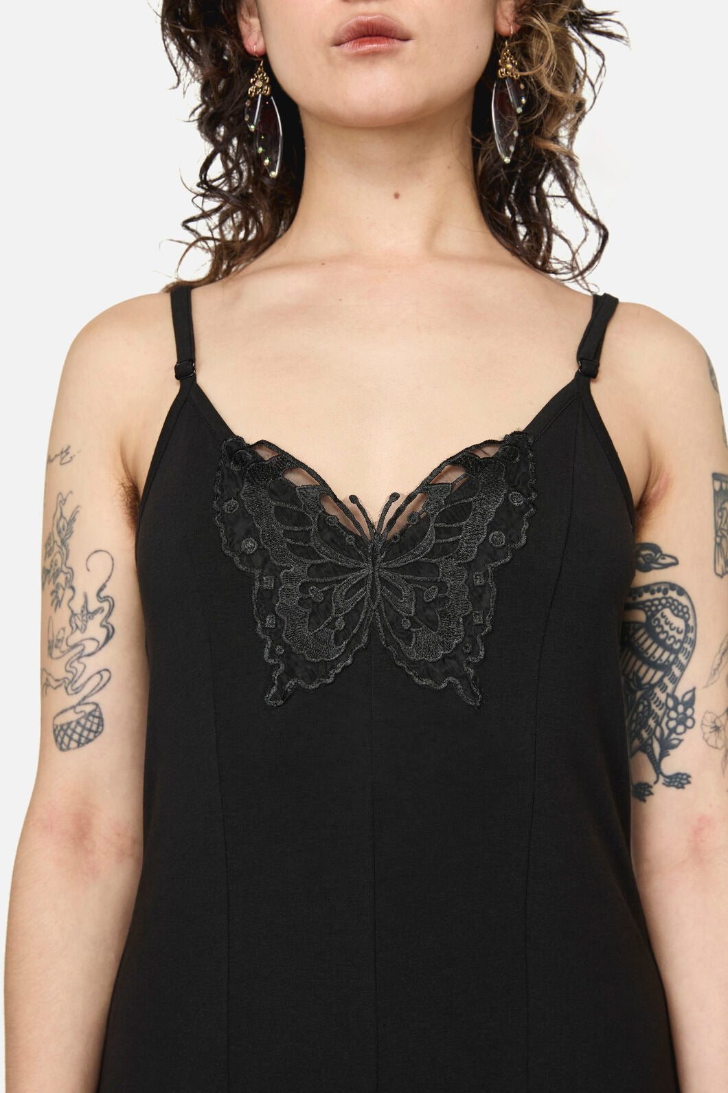 Naiad Goth Maxi Dress