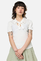 Naiad Pond Tie Blouse