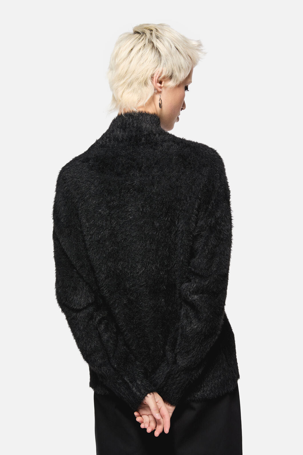 Catkins Boucle Knit Sweater