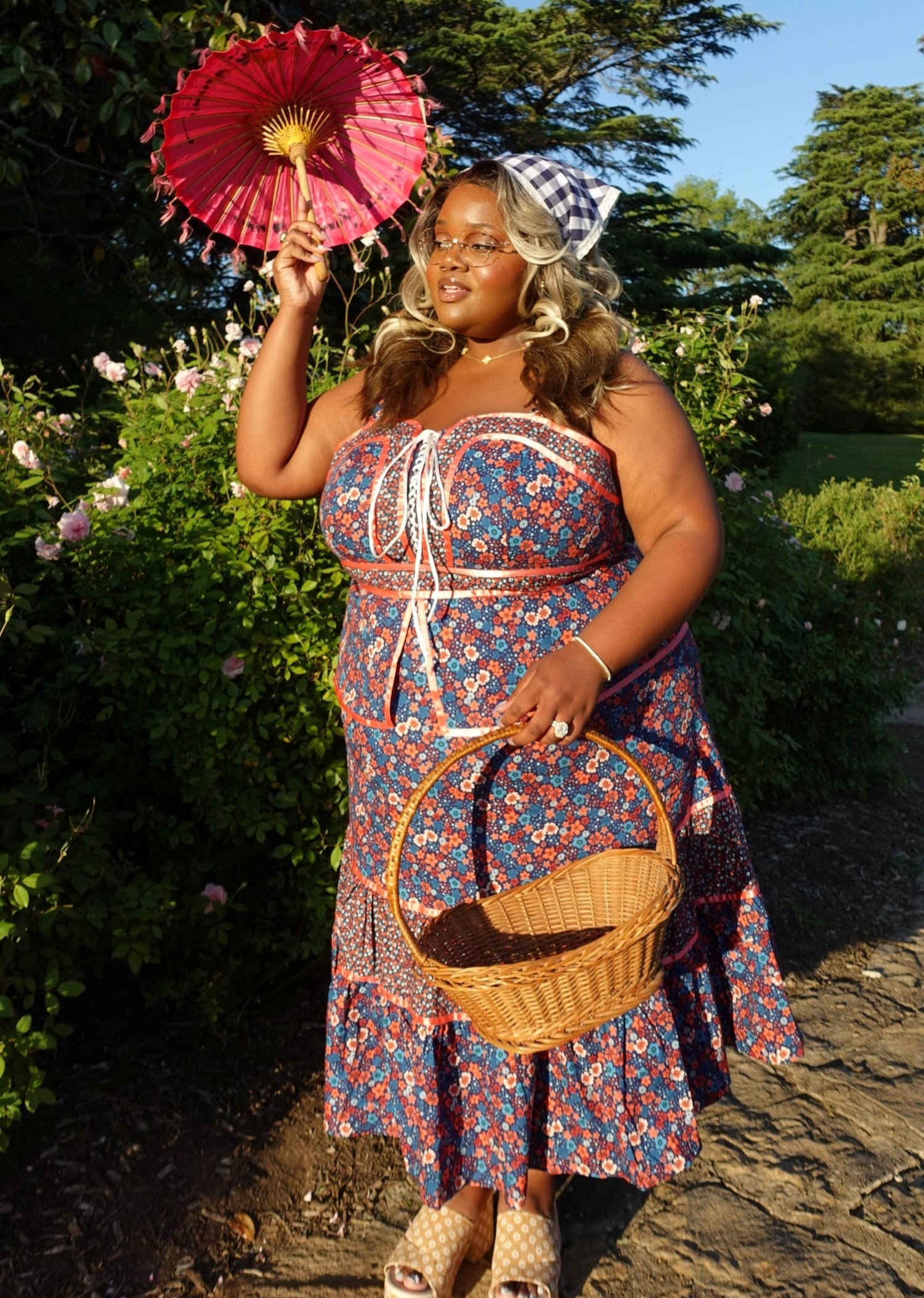 GUNNE SAX for ModCloth Grace Peplum Midi Dress