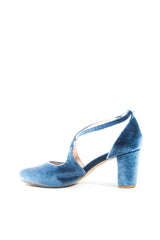 Oren Velvet Mary Jane Heels