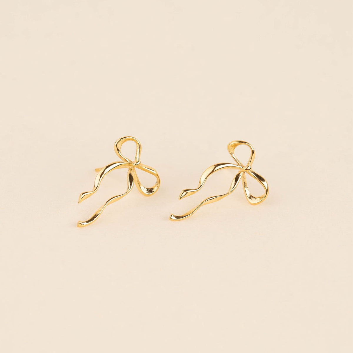 Dainty Bow Stud Earrings