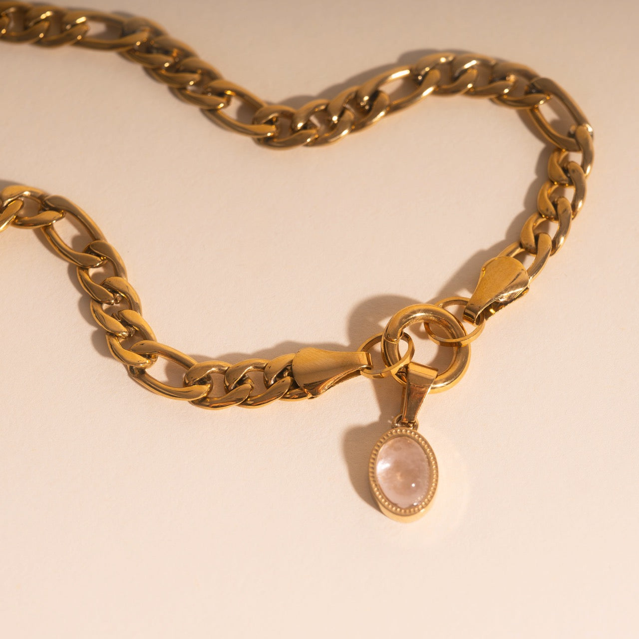 Dawn to Dusk Oval Necklace Charm