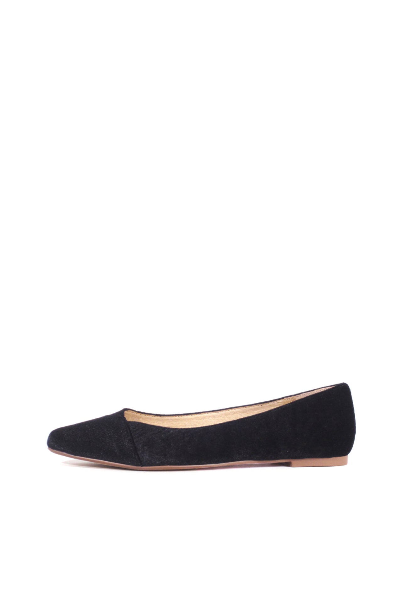 Pammy Velvet Ballet Flats