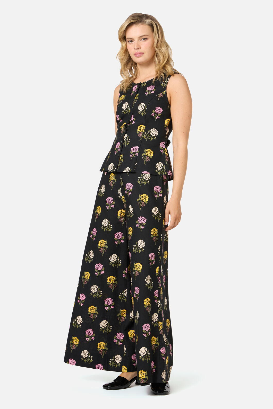 Astrid Rose Wide Leg Pant