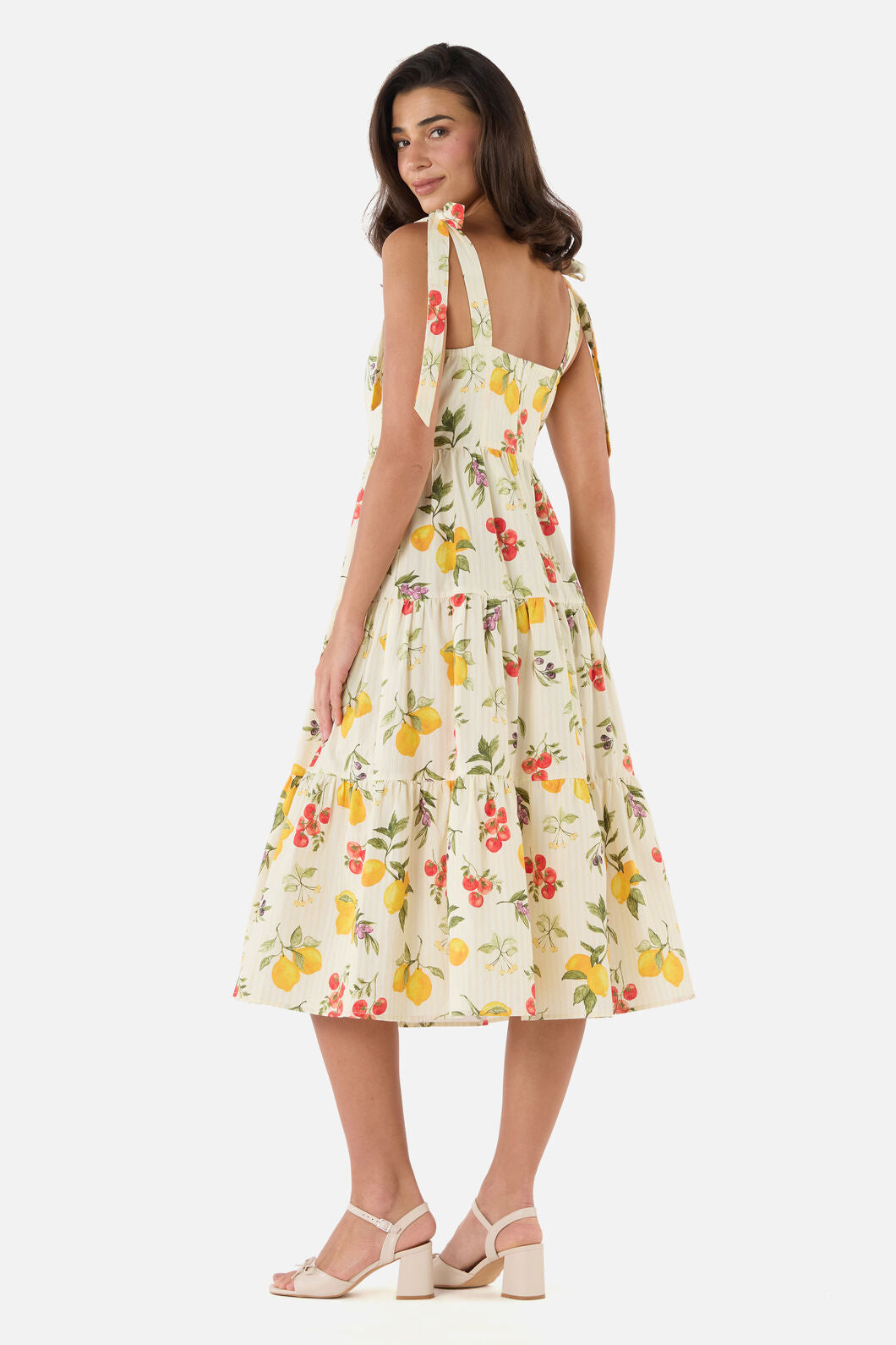 Carla Picnic Tiered Midi Dress