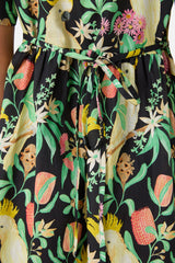 Cockatoo & Flora Smock Dress