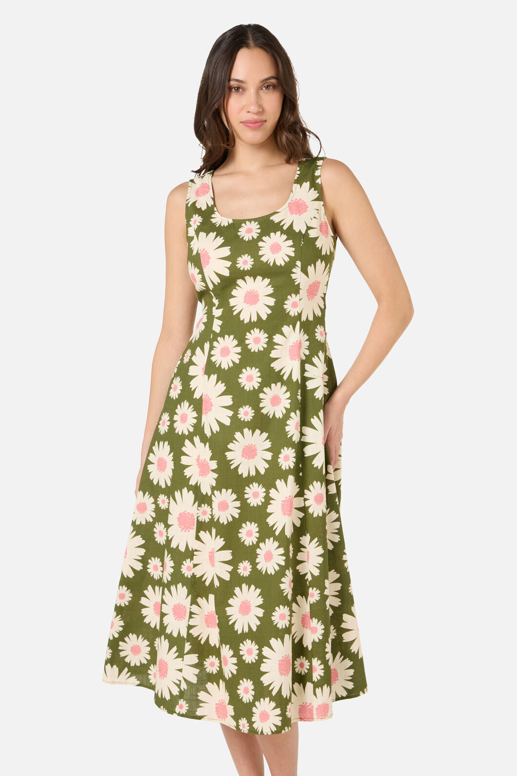 60's Daisy Midi Dress