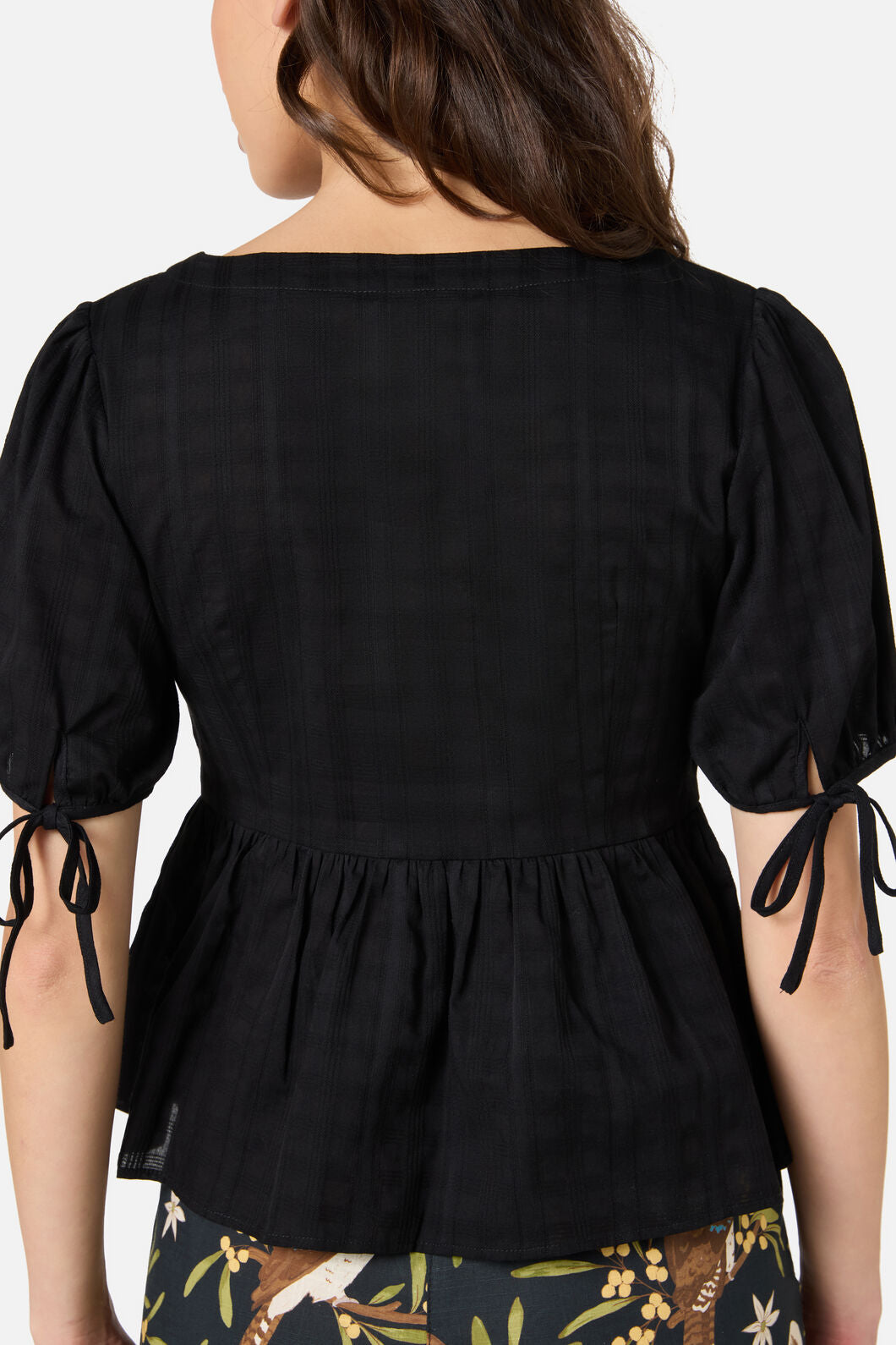 Eveleigh Peplum Top