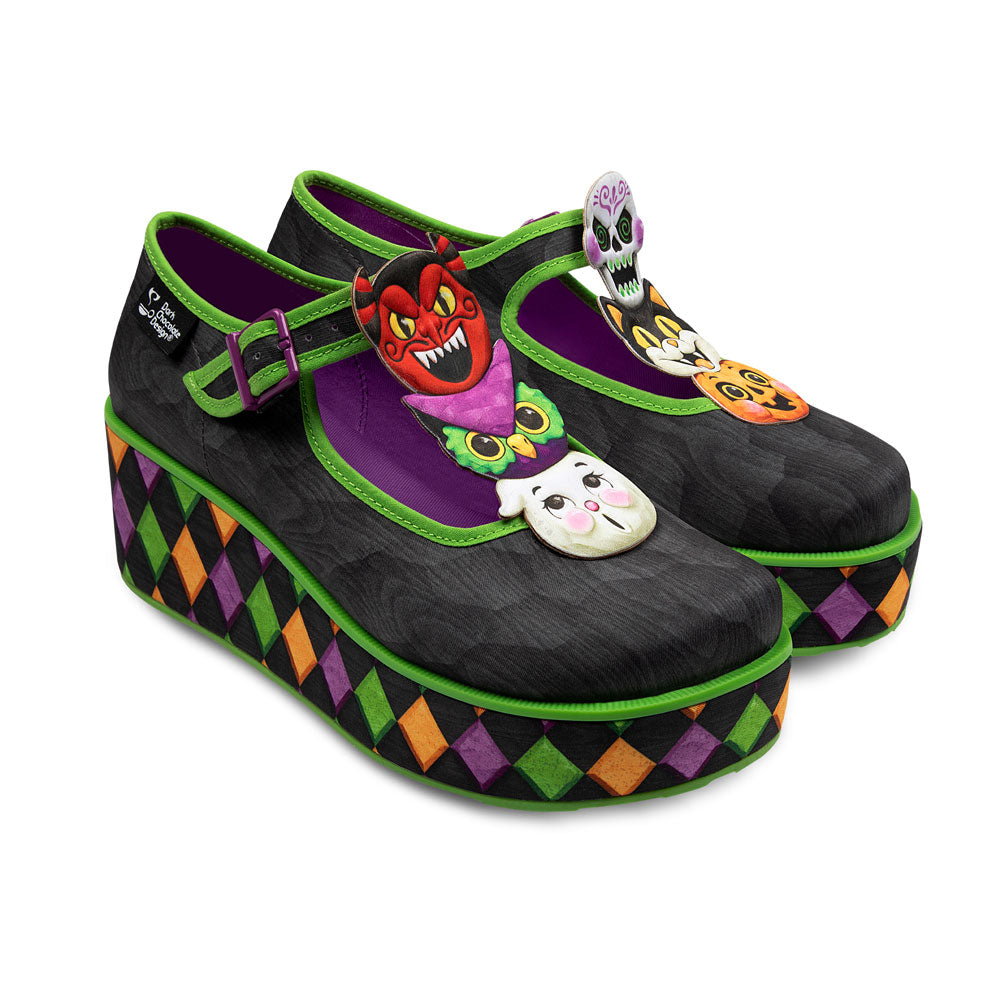 Chocolaticas® Spooky Gang Women's Mary Jane Platform