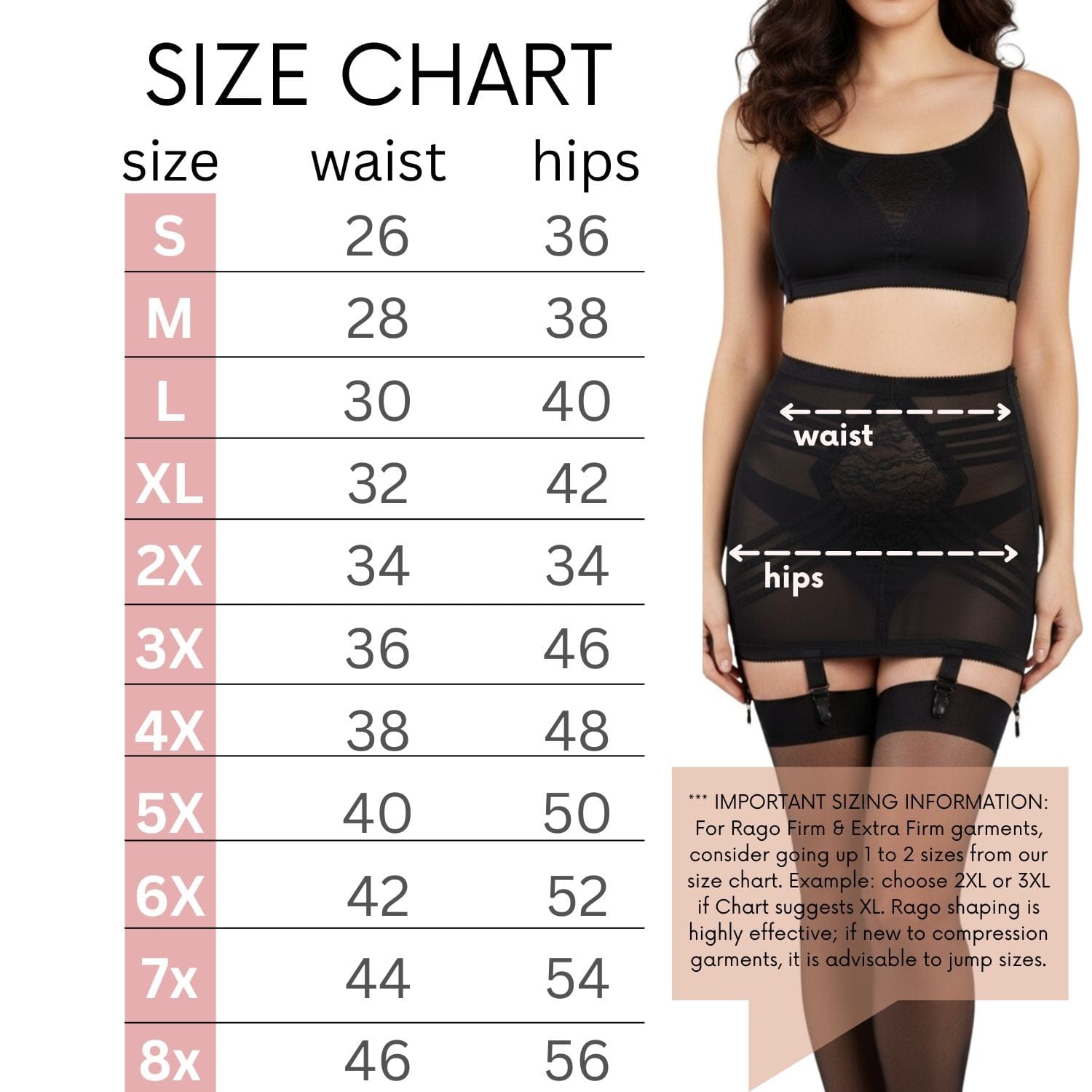 Style 1361 | Waistline Open Bottom Breathable Power Mesh Fabric | With Side Zipper | Firm to Extra Firm Support