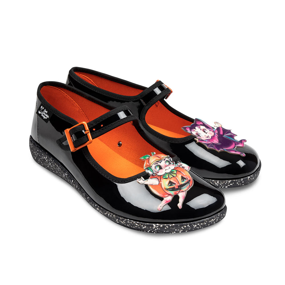Chocolaticas® Tiny Terrors Women's Mary Jane Flat
