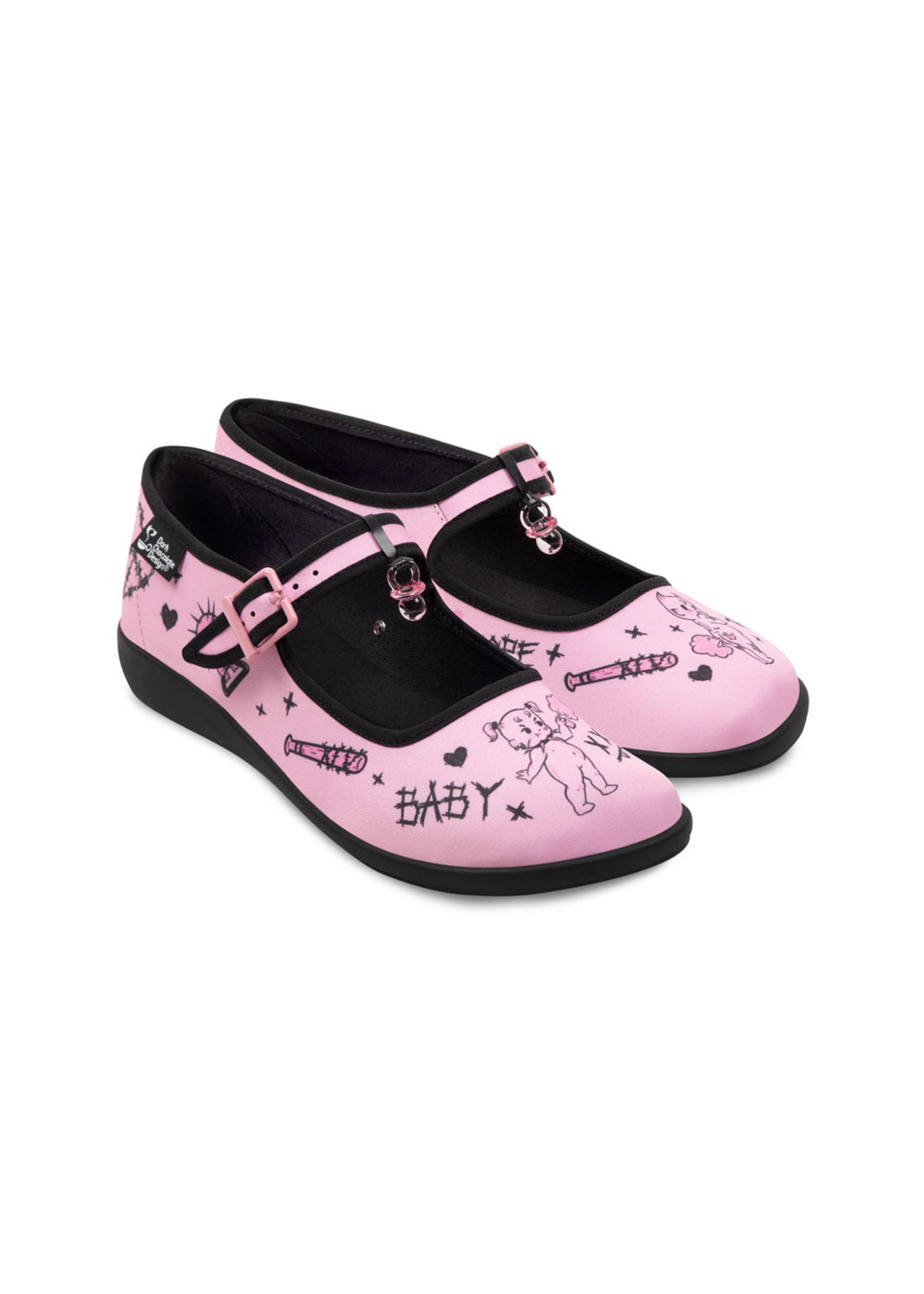 Chocolaticas® Baby Riot Women's Mary Jane Flat