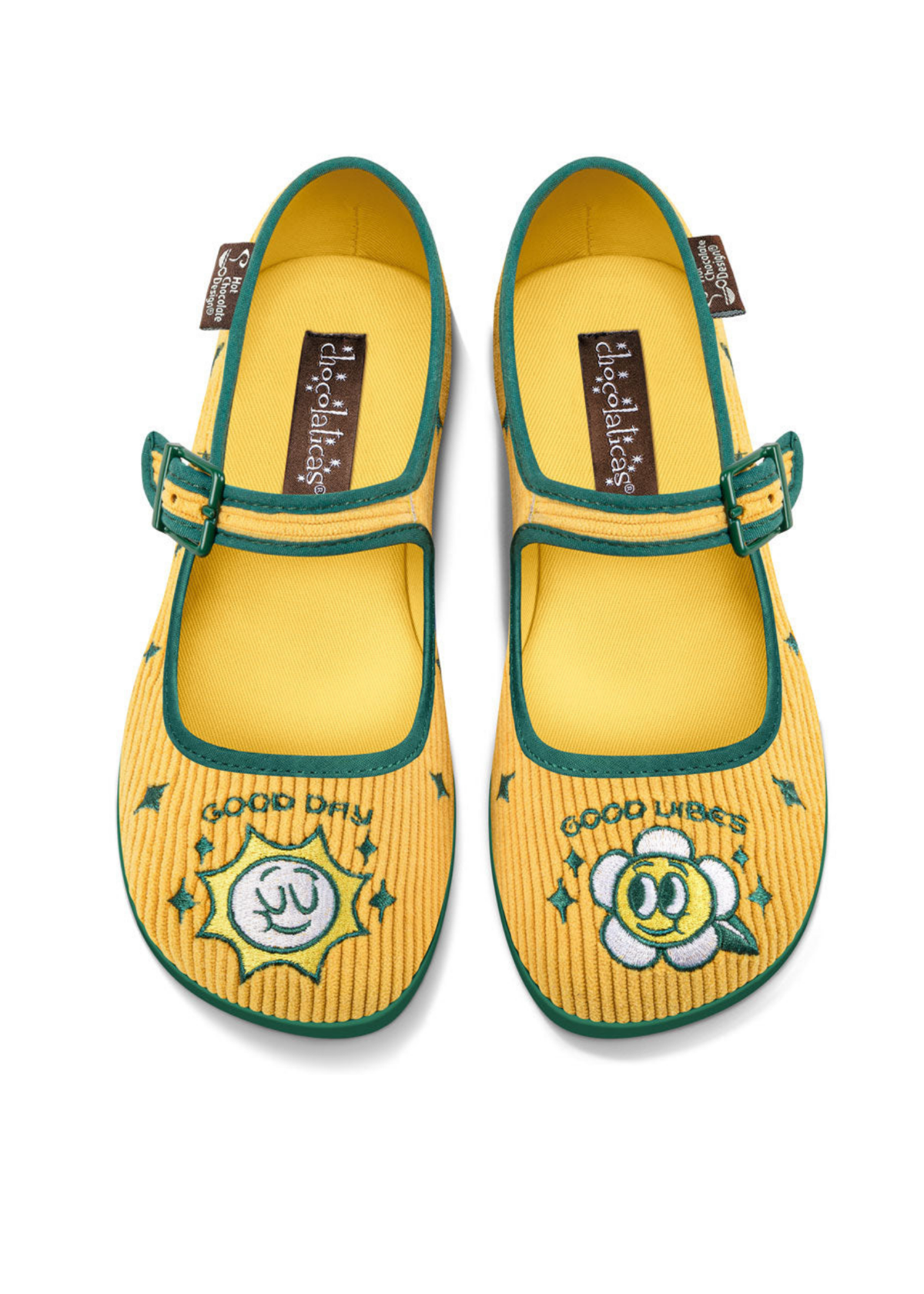 Chocolaticas® Good Day Women's Mary Jane Flat