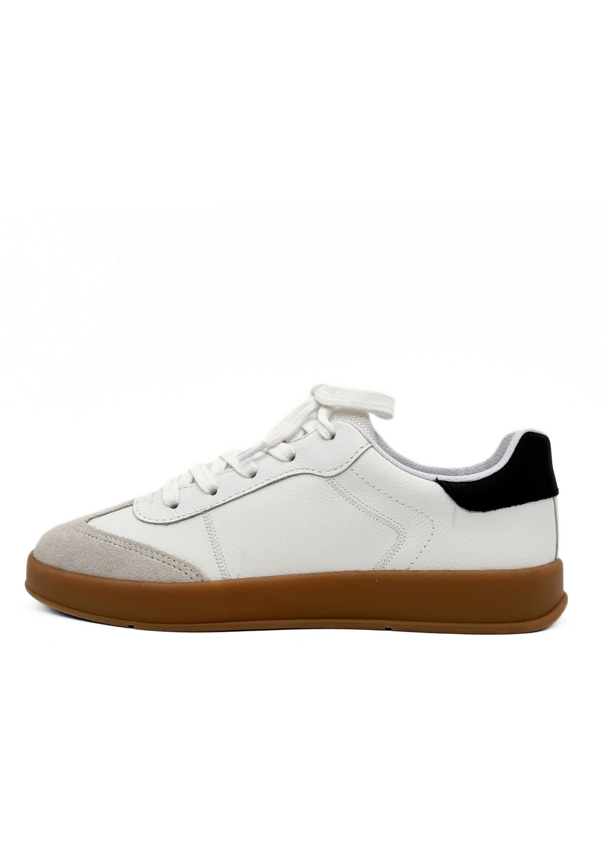 Moldova Leather Tennis Sneakers White