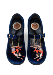 Chocolaticas® Mid Heels Les Dames Du Cirque Women's Mary Jane Pump