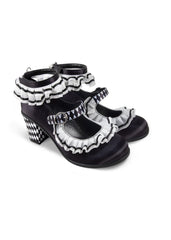 Chocolaticas® Mid Heels Arlequin Women's Mary Jane Pump