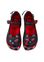 Chocolaticas® Riot Kitty Women's Mary Jane Platform