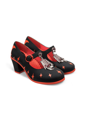 Chocolaticas® Mid Heels Scorpio Women's Mary Jane Pump