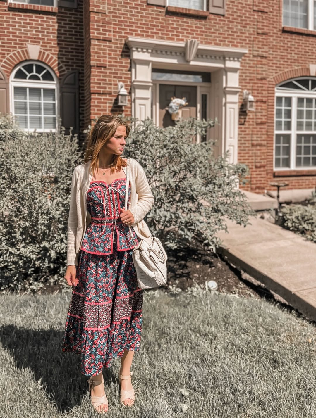 GUNNE SAX for ModCloth Grace Peplum Midi Dress