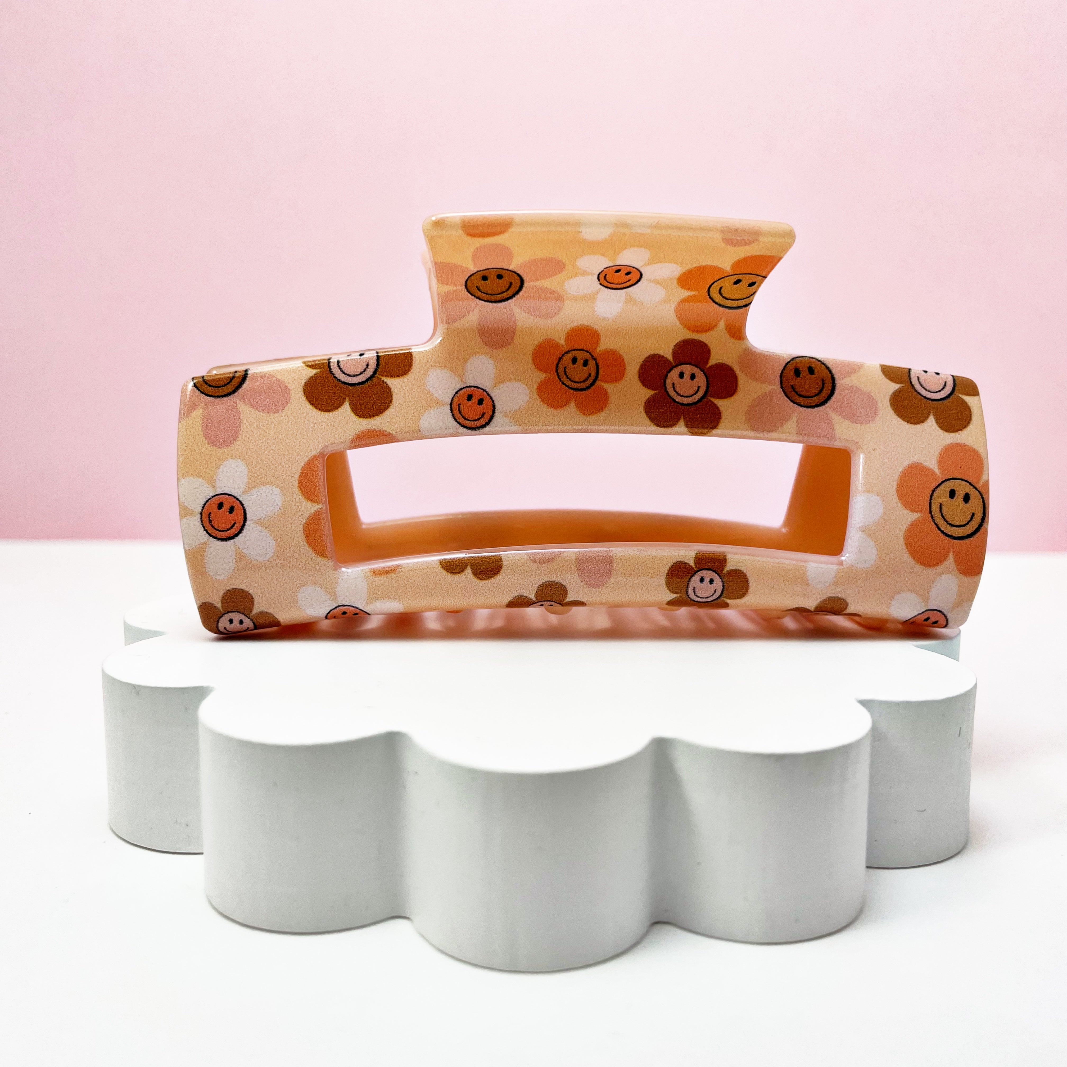 Smile Daisy Claw Hair Clip