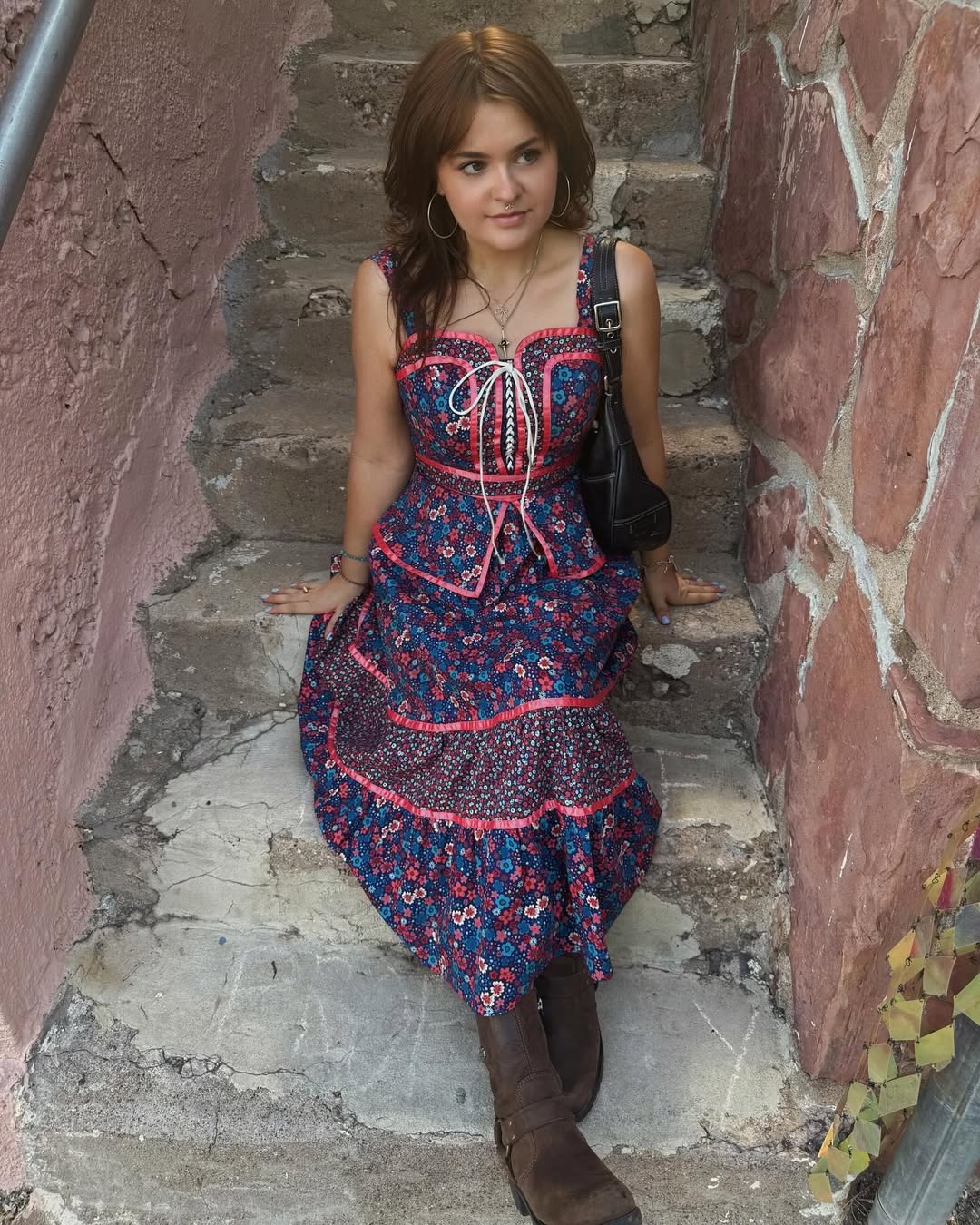 GUNNE SAX for ModCloth Grace Peplum Midi Dress