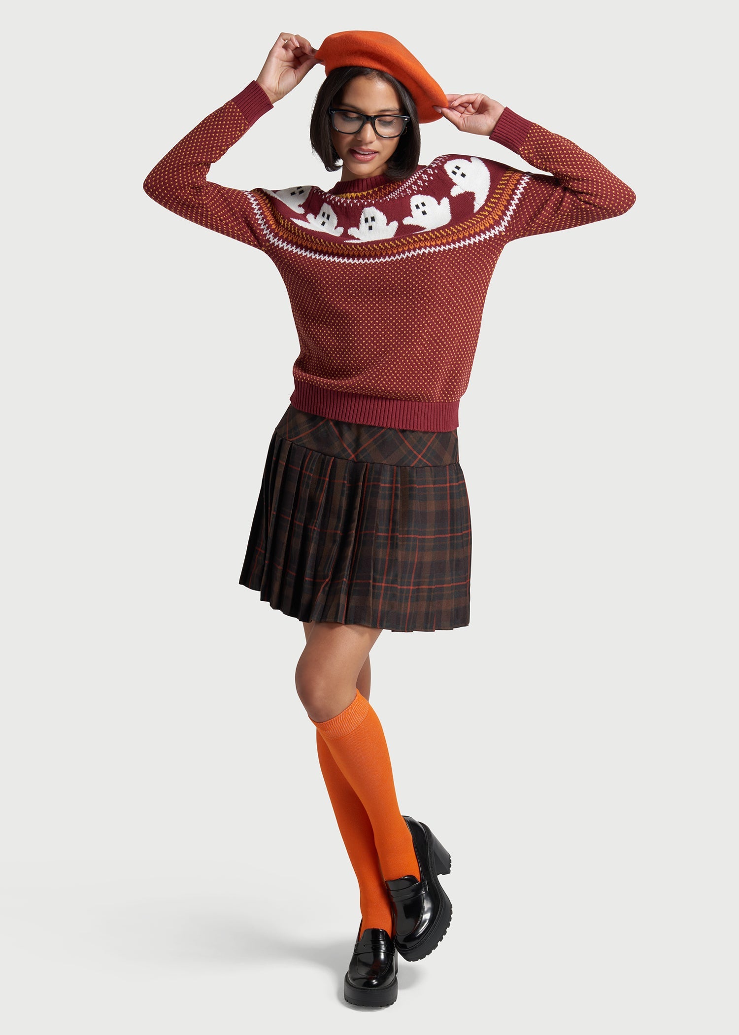 You've Been Ghosted Fair Isle Sweater