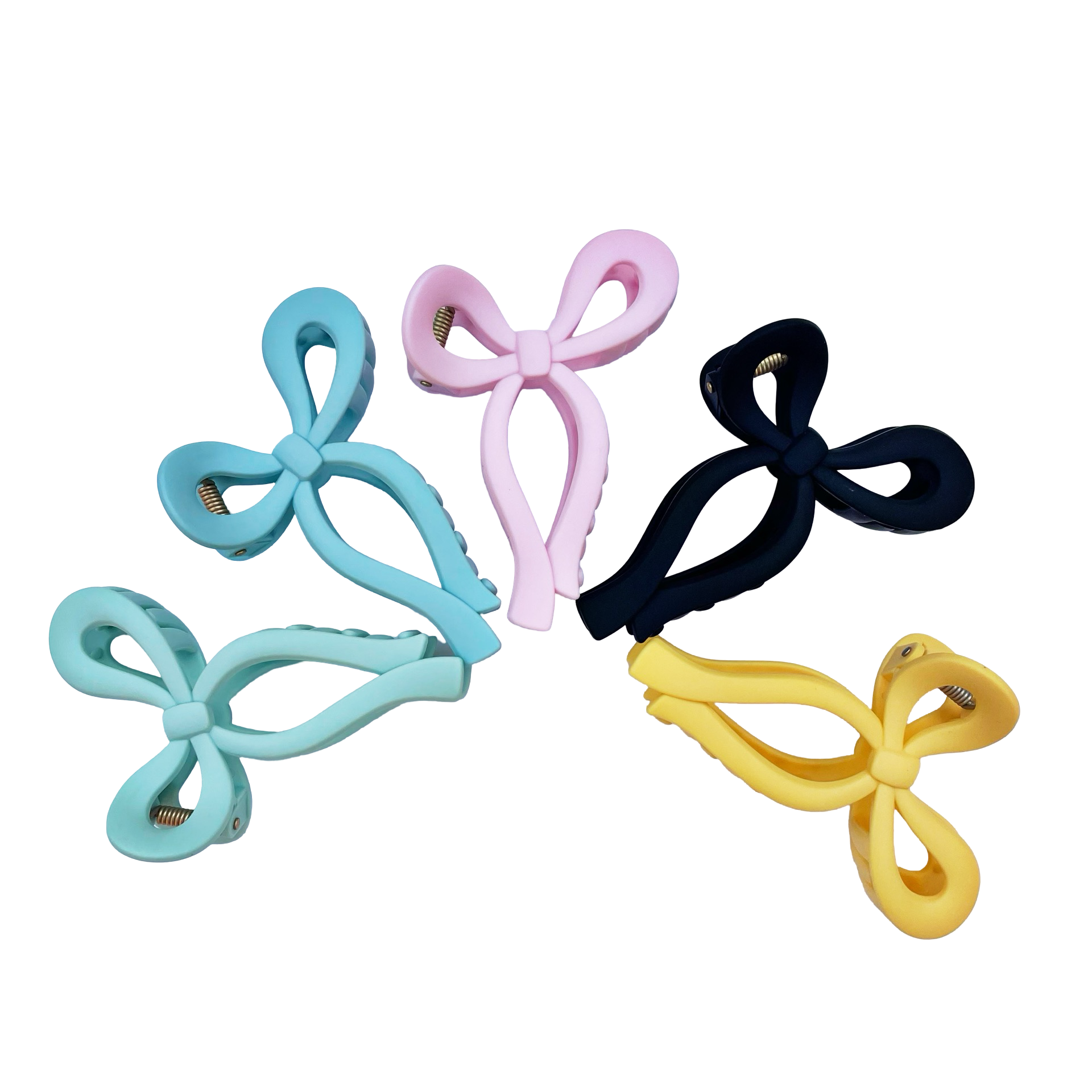 Matte Bow Claw Hair Clip