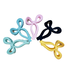Matte Bow Claw Hair Clip